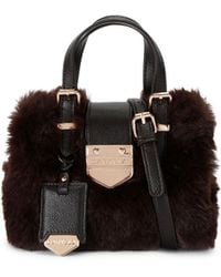 Carvela Kurt Geiger - Maria Micro Fur Bag - Lyst