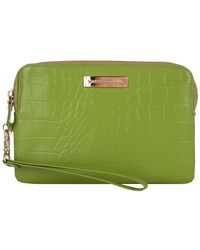 Smith & Canova - Embossed Leather Usb Charging Purse Clutch Bag - Lyst