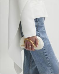 River Island - Snake Clutch Bag Pu - Lyst