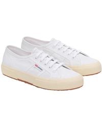 Superga - Adult 2750 Linen Trainers /Off) - Lyst