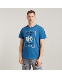 G-Star - Graphic T-Shirt - Lyst
