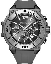 Stuhrling - Spectra 4054 Japanese Quartz Chronograph 50Mm - Lyst