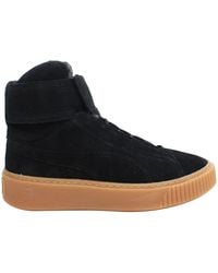 PUMA - Platform Mid Ow Trainers Suede - Lyst