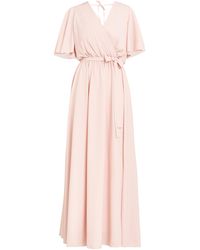Gina Bacconi - Crissy Maxi Dress With Cape Sleeve - Lyst