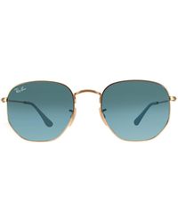 Ray-Ban - Square Gradient Sunglasses Metal - Lyst
