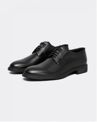 BOSS - Boss Firstclass Leather Derby Shoes With Rubber Outsole Nos - Lyst