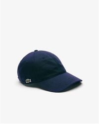 Lacoste - Twill Cap - Lyst
