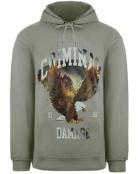 Criminal Damage - Eagle Hoodie Cotton - Lyst