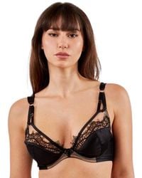 Playful Promises - Wren Lace And Mesh Bra - Lyst