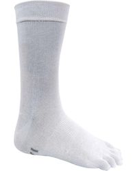 IOMI - Ladies Lightweight Cotton Toe Socks For Athletes Foot - Lyst