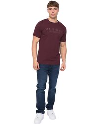 Crosshatch - Adults T Shirt Demiwear Tee Soft Cotton Textile - Lyst