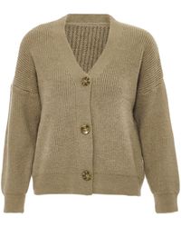 RISA - Vest Taupe - Lyst