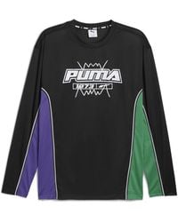 PUMA - Hoopaverse Shooting Long Sleeve Performance Gym Top - Lyst