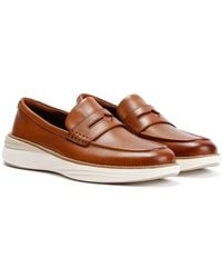 Cole Haan - Øriginalgrand Horizon Leather Tan Penny Loafers - Lyst