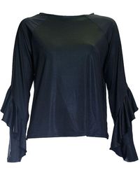 Secret Label - Fishtail Sleeve Party Blouse - Lyst