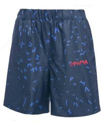 PUMA - X Shantell Martin Shorts Aop Pants 575479 50 - Lyst