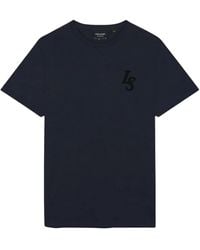Lyle & Scott - Club Emblem Dark T-Shirt Cotton - Lyst