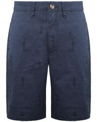 Vans - Off The Wall Low Rise Bermuda Shorts Cotton - Lyst