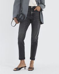 River Island - Mom Jeans High Rise Sculpt Cotton - Lyst