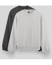 TOMMY LIFE - Plain Crew Neck Sweatshirt - Lyst