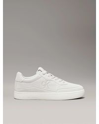 Calvin Klein - Jeans Classic Cupsole Icon Trainers Eggshell/Creamy - Lyst