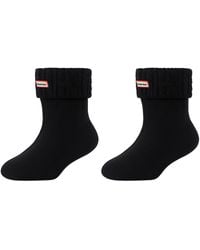 HUNTER - 6-Stitch Cable Boot Socks - Lyst