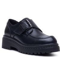 Hush Puppies - Orla Monk Leather Loafers - Lyst