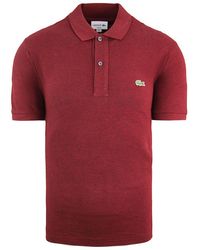 Lacoste - Classic Fit Polo Shirt Cotton - Lyst