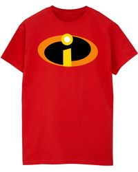 Disney - Ladies The Incredibles Costume Logo Cotton T-Shirt - Lyst