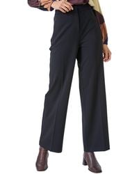 Roman - Short Wide Leg Stretch Trousers - Lyst