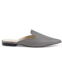 Versace 19.69 Abbigliamento Sportivo - 19V69 Slide Sabot Damita Meteora Perla Leather - Lyst