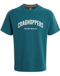 Craghoppers - Batley Work T-Shirt (Dark Aegean) - Lyst