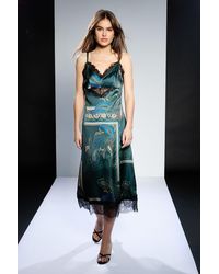 Runway - 1.8.1.8 Lace Panel Cami Midaxi Dress - Lyst