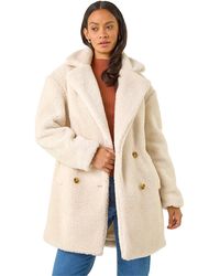 D.u.s.k - Oversized Boucle Coat - Lyst
