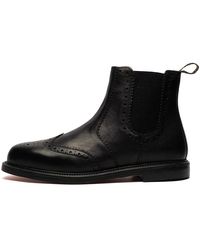 Catesby - England Dorian Leather Brogue Boots - Lyst