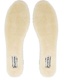 HUNTER - Insulated Shearling Insoles Shoes - Lyst