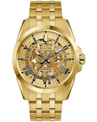 Bulova - Sutton Automatic Watch 97A162 Stainless Steel - Lyst