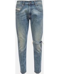 DIESEL - 2019 D-strukt Slim-fit Jeans Voor In Blauw - Lyst