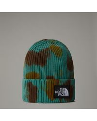 The North Face - Tie Dye Logo Box Beanie - Lyst