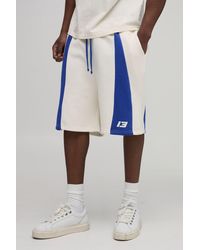 BoohooMAN - Tall Regular Fit Moto Jersey Shorts - Lyst