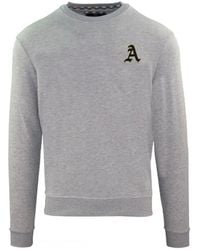 Aquascutum - Embossed A Logo Sweatshirt - Lyst