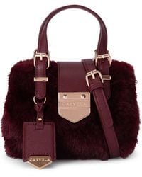 Carvela Kurt Geiger - Maria Micro Fur Bag - Lyst