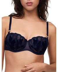 Chantelle - Fleurs Signature Half Cup Balcony Bra - Lyst