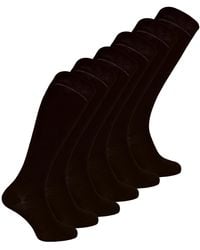 Sock Snob - 6 Pair Ladies Long Bamboo Socks - Lyst