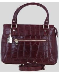 Ashwood Leather - Real Handbag With Detachable Crossbody Strap - Lyst