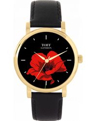 Toff London - Tlws-32825 Ladies Poppy Flower Watch - Lyst