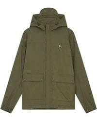 Lyle & Scott - Hooded Pocket Jacket Nylon - Lyst