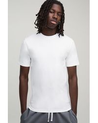 BoohooMAN - Basic Muscle Fit Crew Neck T-Shirt - Lyst