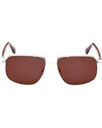 BMW - Framed Roviex Mirrored Lens Sunglasses Metal - Lyst