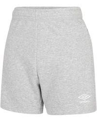 Umbro - Ladies Club Leisure Shorts Marl/ - Lyst